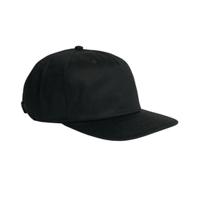 ascolour Class Five Panel Cap in black
