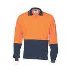 DNC hi-vis polo mesh vent detail
