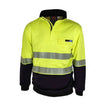 DNC Inherent Flame Retardant PPE2 1/2 Zip Segmented Tape Fleecy Jumper 3424