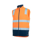 JB's hi-vis three layer softshell vest, front view