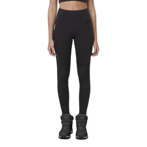 Hard Yakka Women's Sport X Work Black Legging front view