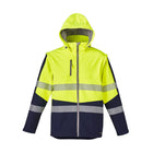 Syzmik softshell jacket cuff fastener detail