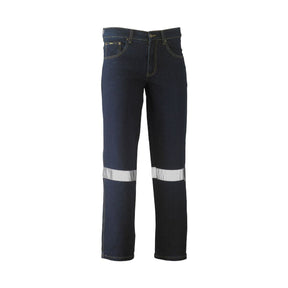 Bisley Taped Rough Rider Stretch Denim Jean BP6712T for workwear