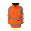 DNC Hi Vis Breathable Rain Jacket Biomotion Tape 3571