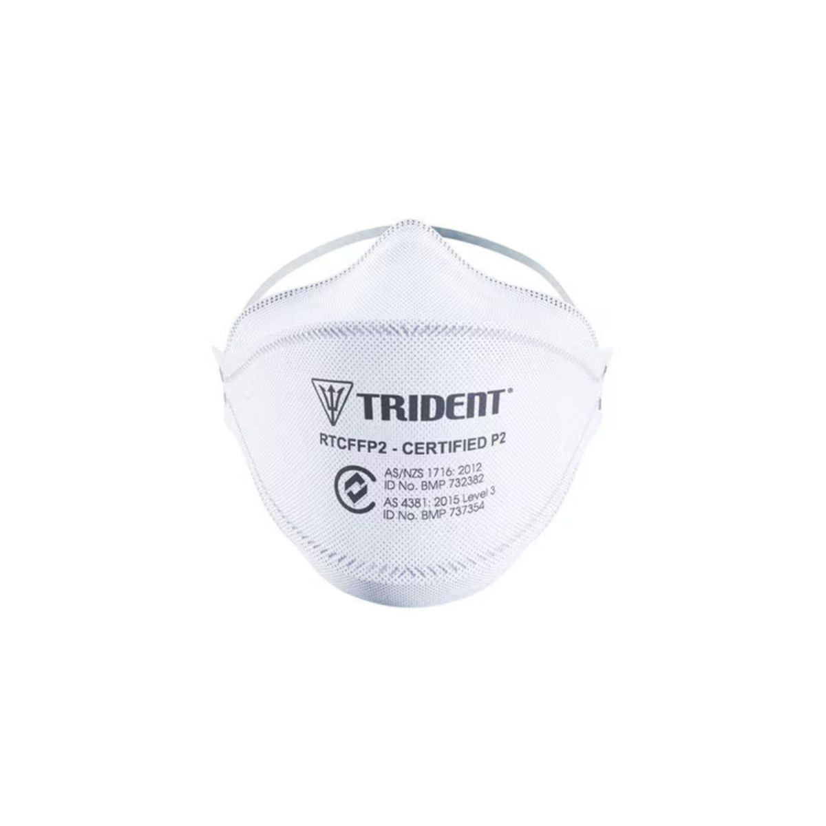 Respirator TRIDENT® Flat Fold P2 Level 3 (Box of 20)