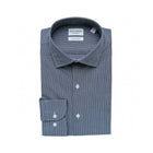 David Marcs men's tailored fit check shirt fabric detail