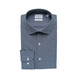 David Marcs Men's Long Sleeve Tailored Fit Check MSLT16