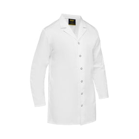 White Bisley Dust Coat BJ6402 for workwear