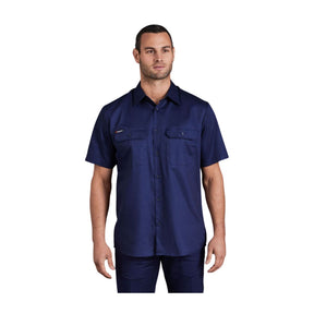 KingGee Originals Short Sleeve Work Shirt Front View