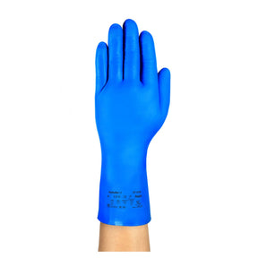 Ansell AlphaTec® 37-310 blue glove palm view