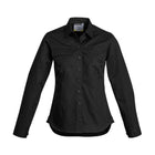 Syzmik women's lightweight tradie long sleeve shirt, front view