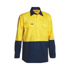 Bisley Hi Vis Cool Drill Shirt Yellow Variant
