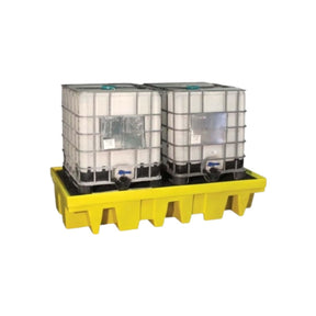 Spill Station dual IBC spill pallet