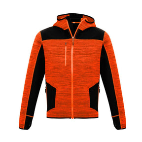 Syzmik Streetworx reinforced knit hoodie, front view