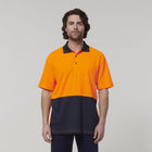 Hard Yakka Hi Vis Polo Orange