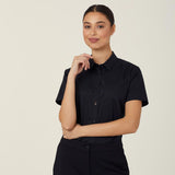 NNT Women's Avignon Stretch Short Sleeve Slim Shirt CATUK8