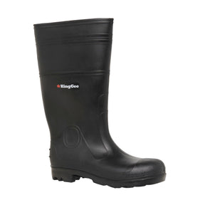 KingGee Sludge non-safety gumboot, side view