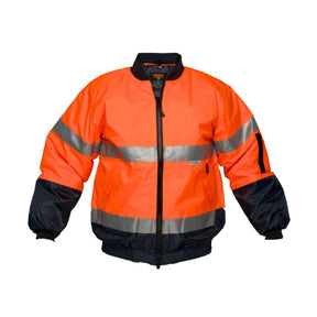 Prime Mover Wet Weather Bomber Jacket front view