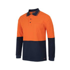 JB's hi-vis trad polo back view