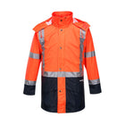 Portwest Huski Farmers hi-vis contrast jacket, front view