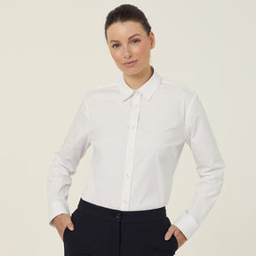 NNT Women's Avignon Stretch Long Sleeve Shirt front view