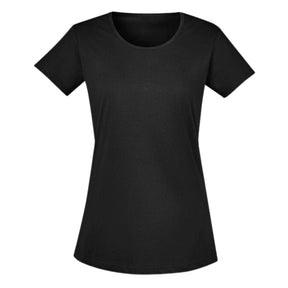 Syzmik Women's Streetworx T-Shirt ZH735 black front