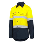 Hard Yakka Hi Vis Yellow Work Shirt