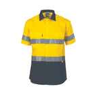 HiVis Cotton Shirt with R/Tape for Workwear