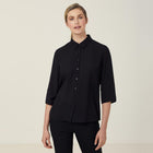NNT Women's Georgie Pleat Back Shirt Black