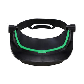 MSA V-Gard face shield frame with debris control for industrial safety