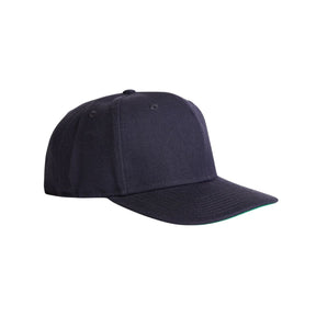 Black ascolour Trim Snapback Cap 1101 for unisex headwear