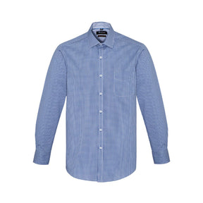 Biz Corporates Newport shirt gingham check detail