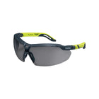 uvex safety glasses with blue and black frame for PPE