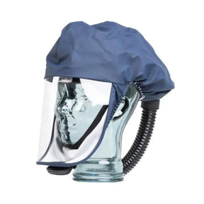 Respiratory hood with hose for protection