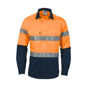 DNC Hi Vis D/N 2 Tone Drill Shirt