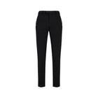 Men's Siena Slim Fit Flat Front Pant 70716 back view black