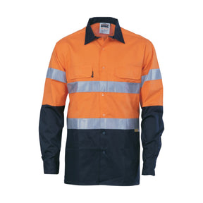 DNC Hi Vis Cool-Breeze Cotton Shirt Orange