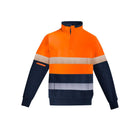 Syzmik hi-vis fleece pullover front view