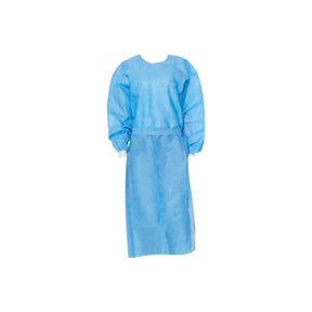 TRIDENT isolation gown back view