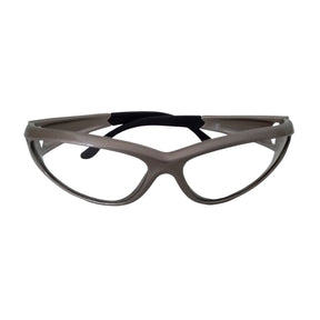 On Site Safety Titan Clear Lens Safety Glasses Front Angle