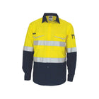 DNC hi vis ripstop cotton shirt 3588 back view