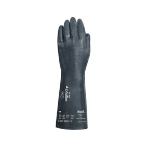 Ansell AlphaTec glove diamond grip detail