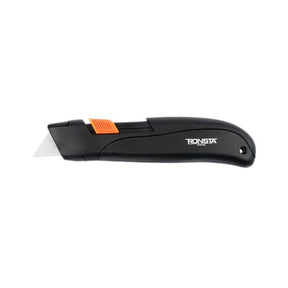 Dual action safety knife with ceramic blade