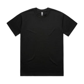 ascolour Men's Heavy Tee 5080 black front