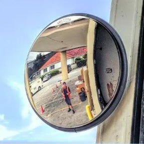 Safe-T-View premium stainless steel convex mirror