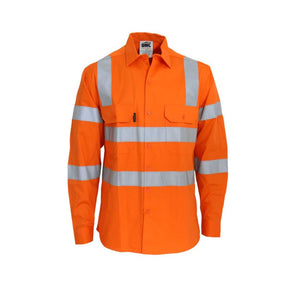 DNC hi vis VIC Rail taped shirt 3741 front view