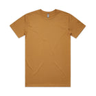 ascolour Men's Staple Tee - Yellow Shades 5001 front view brown