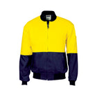 DNC hi vis bomber jacket 3757 back view
