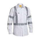 Bisley Taped Night Cotton Drill Shirt BS6807T for workwear
