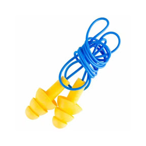 3M E-A-R UltraFit Corded Earplugs with Blue Cord
